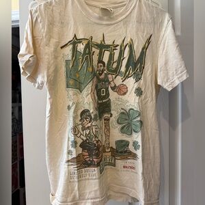 Comfort Colors Cream Tee with Subtle Tan Wash